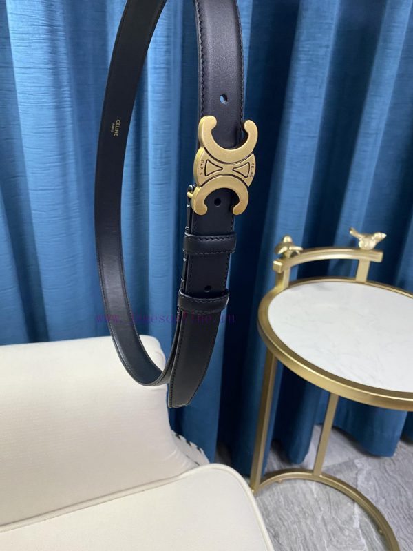 Celine Women's Belt, Women's Belt Series Specification 25mm Triumphal Arch Series with Compl gqyi3oqd